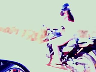 i'm eliane and lorrany, riding naked on a moto, getting fucked and creampied, oops