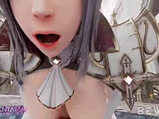 divine punishment from priestess with monster cock