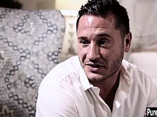 sexy teen 18+ gets fucked hard after blowjob on monster cock 😍