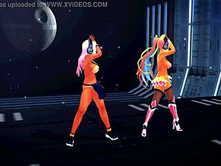 half naked girls dancing and singing in yoiyoi kokon