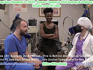 Doctor tampa shocks rina arems with first gyno exam on hidden cam