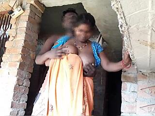 Gaw Ki Bhabhi Feels Intense First Tight Chut Chudai Pain