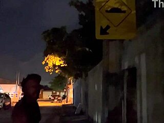 Street Fuck After Party with Unprotected Creampie