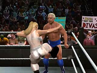 kara battles ric flair in a surprising fetish clash