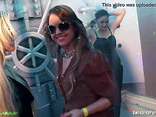 Party Girls Dance in Club