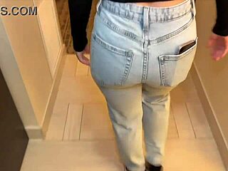 Tied Up Curvy Coworker Bent Over for Rough POV Fucking