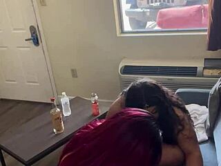 Drippinvelvet and Realsnotty fiercely double team pornstar legend