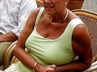 Big Tits Mature Milf Shows Off Sexy Boobs in Hot Action