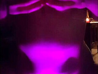 The Latina girl teases, ripping her clothes to reveal her ass in an enticing striptease.