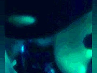 sharon gives her husband a deep throat blowjob, showing off her pierced nipples and sexy body.