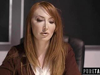 Hey, willst du sehen, wie Kendra James Alexis Fawx in der Garage begehrt?