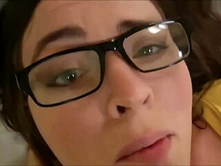 Chubby milf endures anal blowjob and assfucking