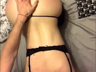 Feeding Stepsister's Sweet Mouth Big Dick Before Hard Fuck