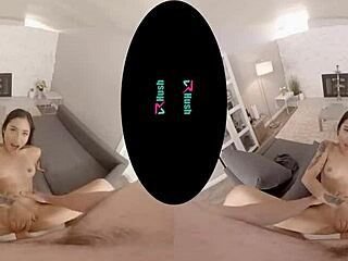 Skinny Asian Realtor Avery Black Swallows Cum After POV Blowjob