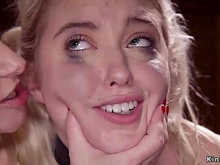 Blonde Slave Bound For Anal!