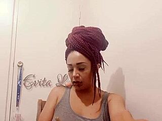 Bound milf with natural tits loves her nipples in bondage play