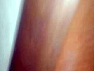 guy secretly jerks off in the bathroom, hiding his solo pleasure