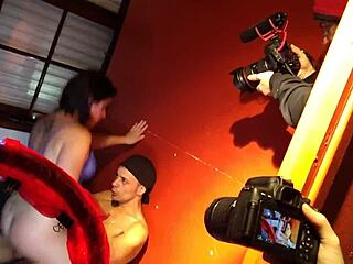 Behind the scenes with tattooed latina luccy joplin in hardcore anal