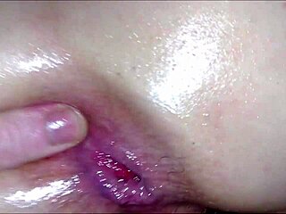 lucky dildo creates an intriguing lucky gape with subtle hints