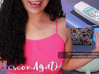 Agatha Dolly Reacts To Hentai Taboo With Intense Squirting And Riding