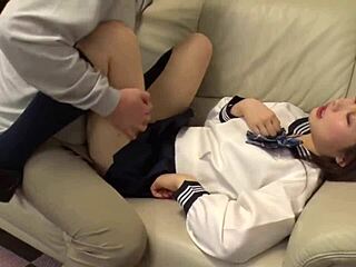 パンティ女子に興奮するアジア素人リカのPOVコスプレ痴態