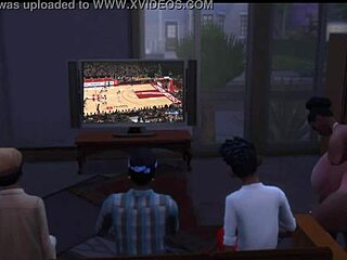 big ass black wife getting fucked right next to her husband