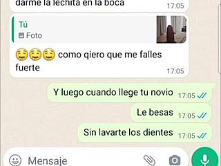 chatting with my ex and flashing on web cam