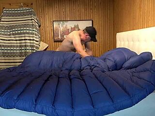 Watch me hump these feathered friends on the down comforter until it's soaked in cum?