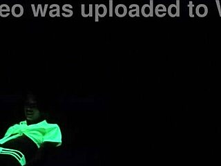 Dayanara's black light sex from my pov.