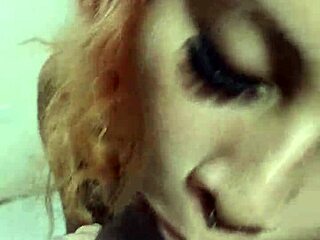 Models ramses and sol angel give first blowjob