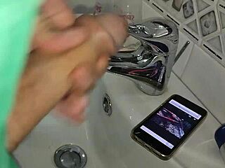 Gardener Finds Boss's iPhone, Discovers XVideos Page, Masturbates in Bathroom While She Washes Dishes