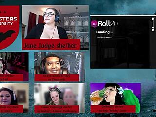 Monsters University epizoda 1 s goth femdom Jane Judge v fantasy maledom na stole cum 😈