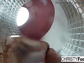 Hot Shower Fun with Christy Dahlia