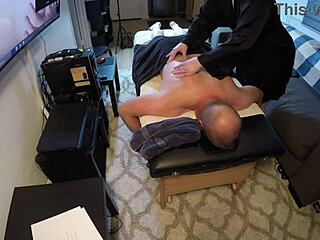 gigi breeze giving that slick massage touch