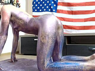 imitating the barking of a dog on high definition webcam