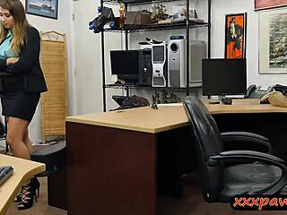 busty babe gets screwed by pervert pawn man in reality 😈