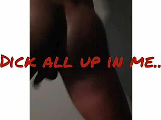 Black shemale pounds hard in doggystyle 😈