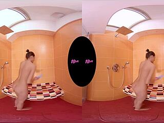 Shocking Teen Lexi Layo In Shower Vr Sex Scene