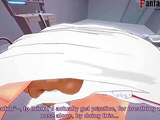 Rumi Usagiyama Mirko Performs Blowjob POV in Boku No Hero Hentai