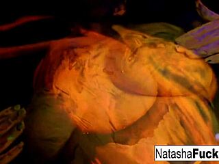 Busty Natasha Nice poses nude with big tits and sexy ass