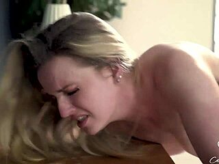 finley kay clogs charlie forde on the floor before creampie in her pussy