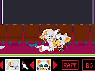 Boss monster cock on big tits lesbian