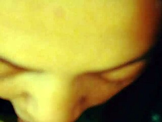 Mexican prostitute gives blowjob for money