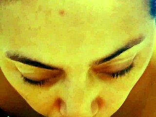 Mexican prostitute gives blowjob for money