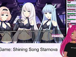 vtuber plays shining song starnova aki route part 3
