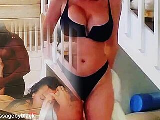 Does former pornstar lezley zen come over for a massage?