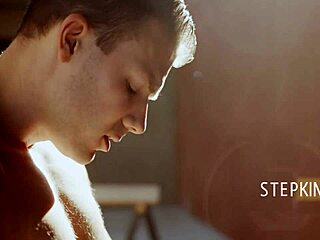 Step bro says, You need good dick? and gives it to his petite brunette.