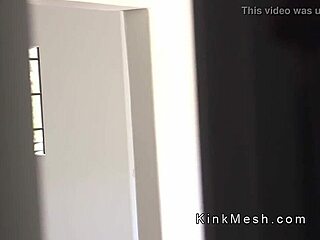 Beautiful strapped babe gets ass whipped