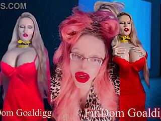 I am Jessica Rabbit, dominating you with jerk off instructions in this bdsm findom session.