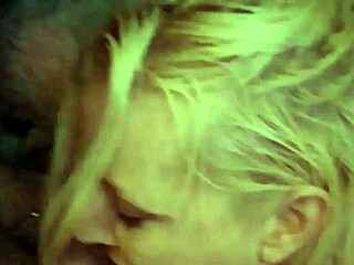 Blonde Amateur Deepthroats Monster Cock